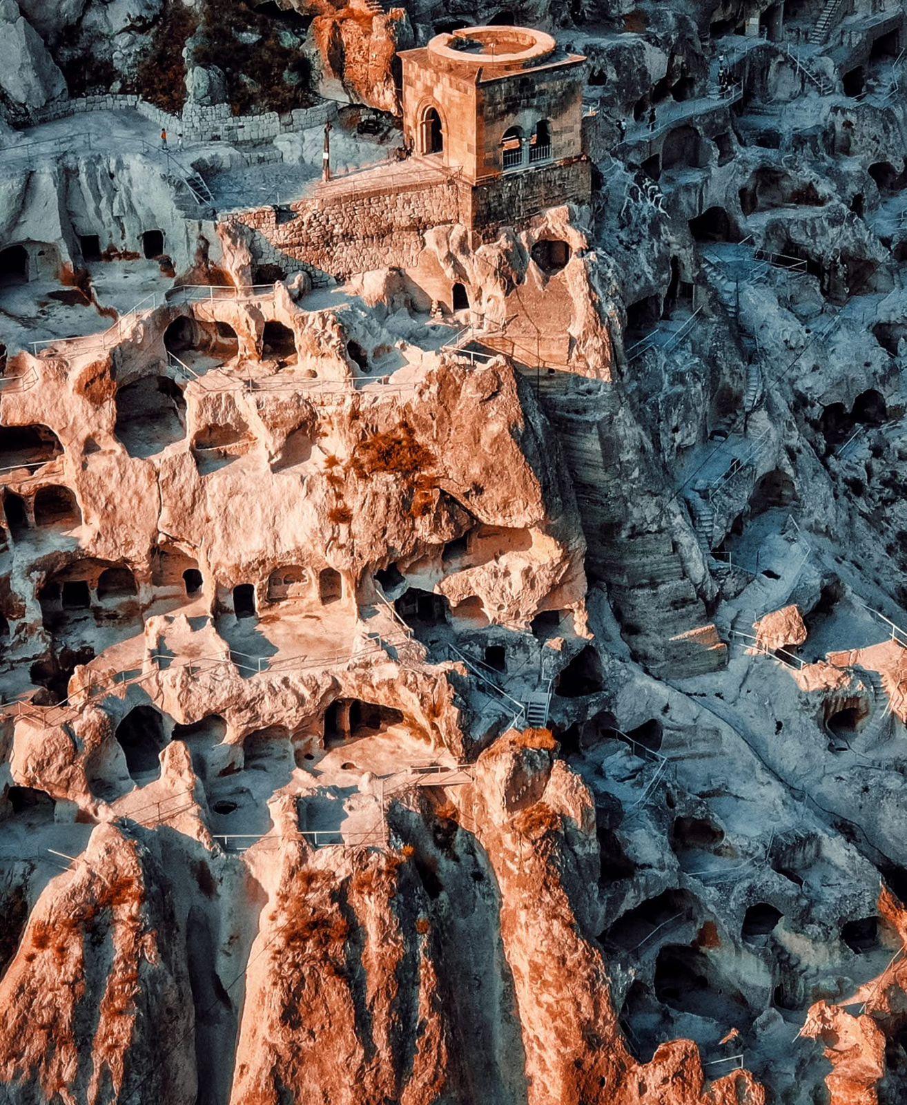 The ancient rock-hewn city of Uplistsikhe on the Mtskheta, Gori and Uplistsikhe route